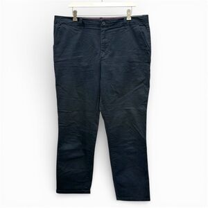 Tommy Hilfiger Navy Straight Leg Trousers Size 16